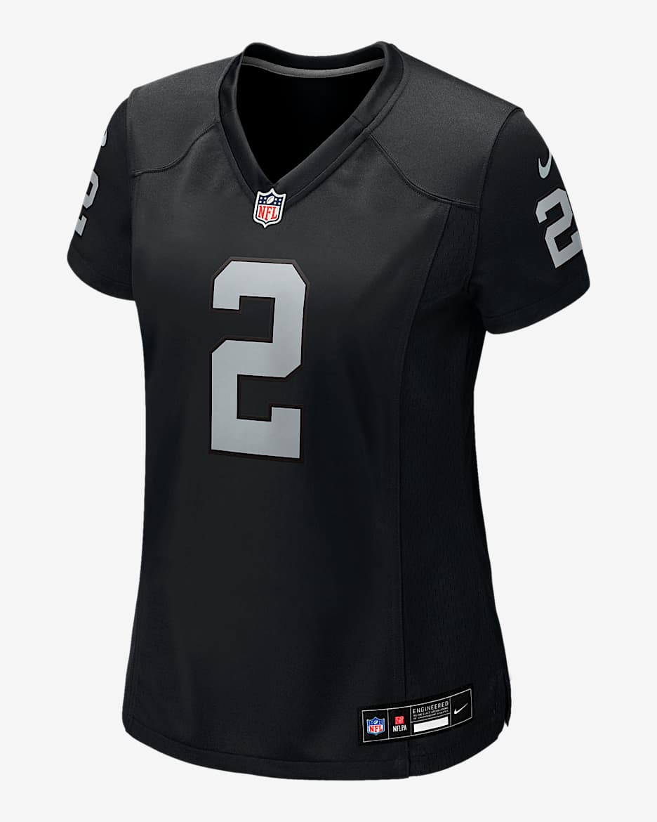 売れ筋商品|||ナイキ カットソー トップス レディース Women's Ashton Jeanty Black Las Vegas Raiders 2025 NFL Draft First Round Pick Name Number T-Shirt Black Women's Las Vegas Raiders Ashton Jeanty Nike Black 2025 NFL